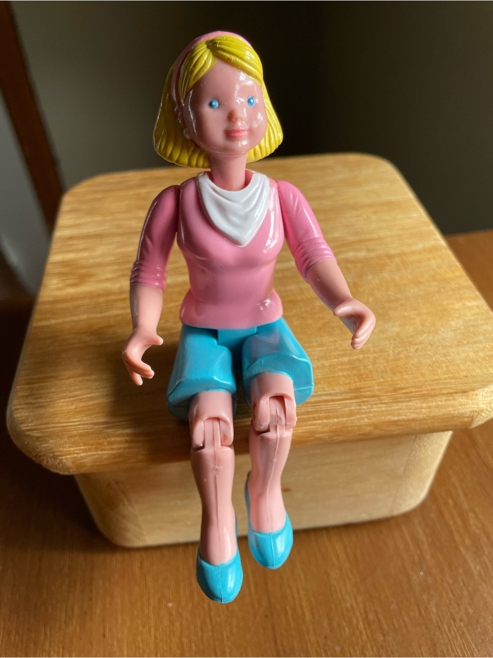 VTG Fisher Price Loving Family Mom Mother Parent Blonde 1993